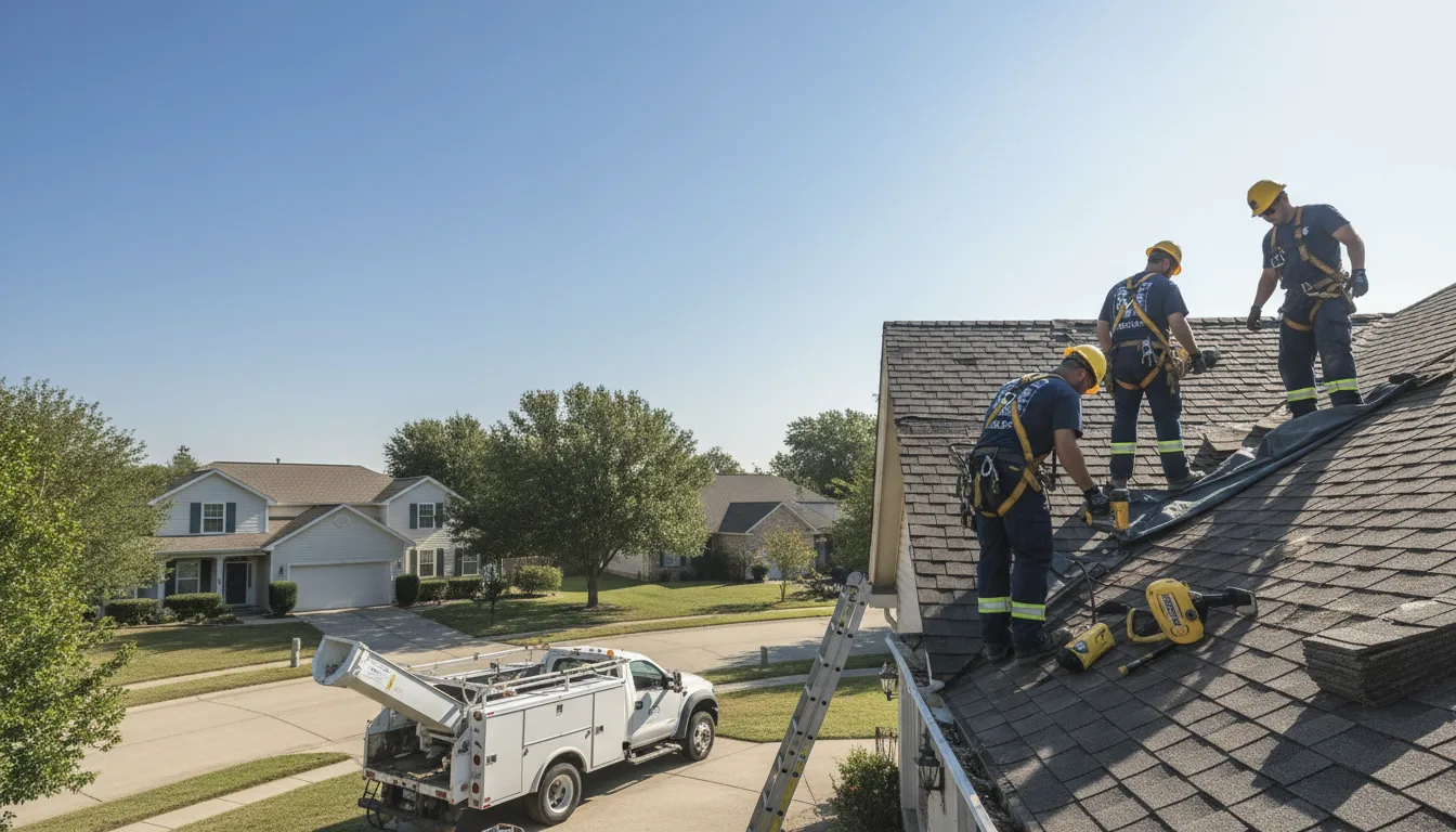 Emergency Roof Repair in Harristown, IL near me